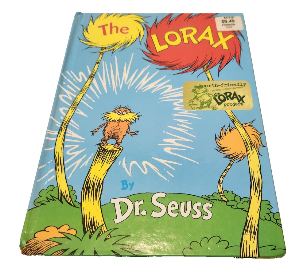 Vintage The Lorax Project Earth Friendly Edition Hardcover Dr. Seuss